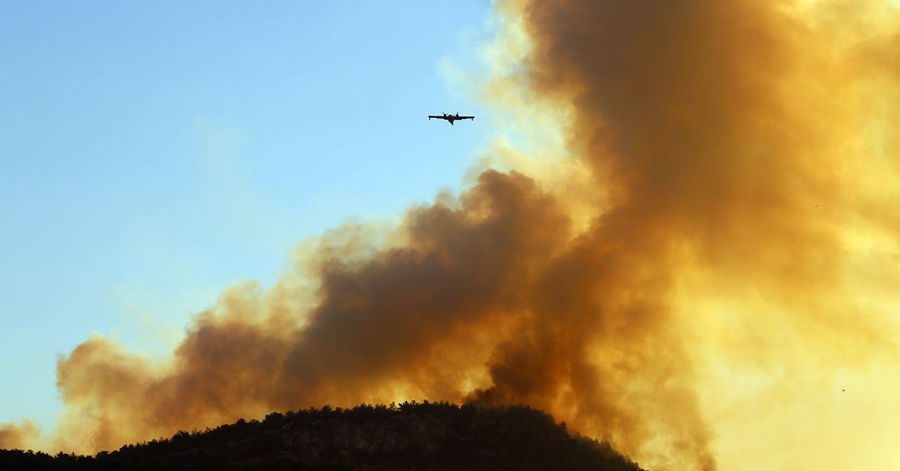 Muğla Urla da yangın son durum Muğla Urla da yangın son durum