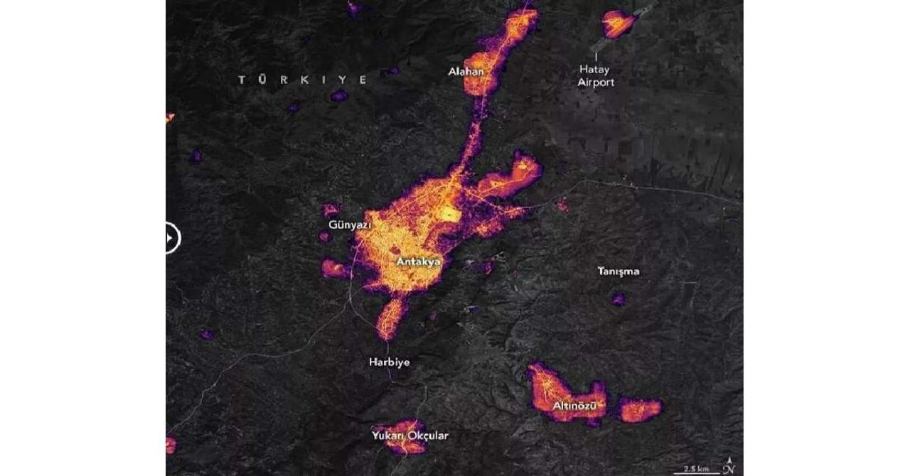 NASA Antakya Deprem Öncesi NASA Antakya Deprem Öncesi