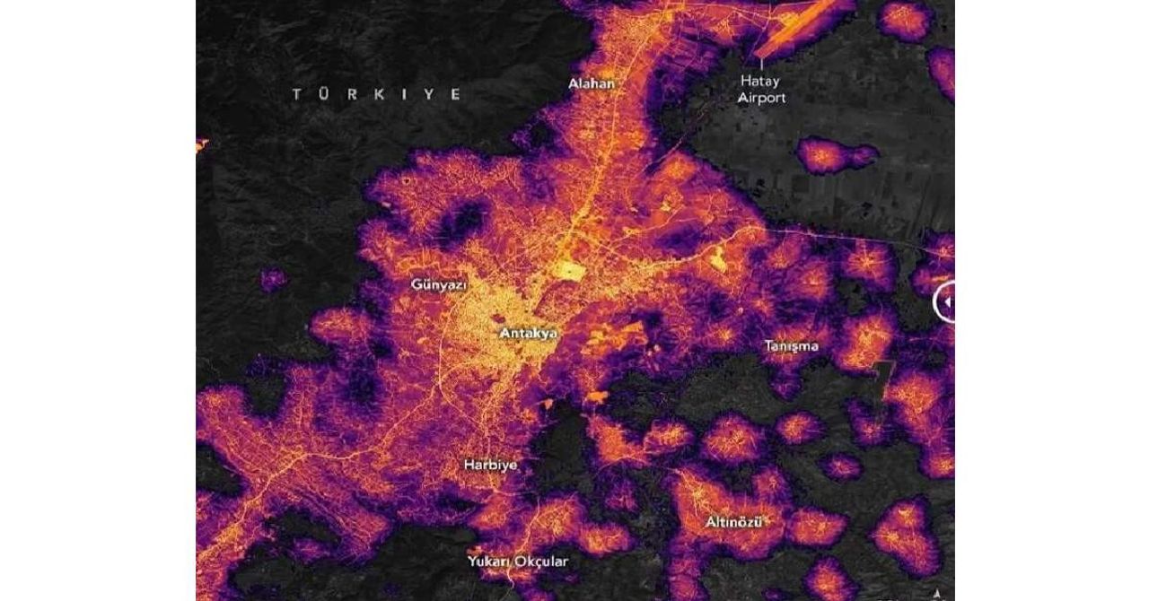 NASA Antakya Deprem Sonrası NASA Antakya Deprem Sonrası