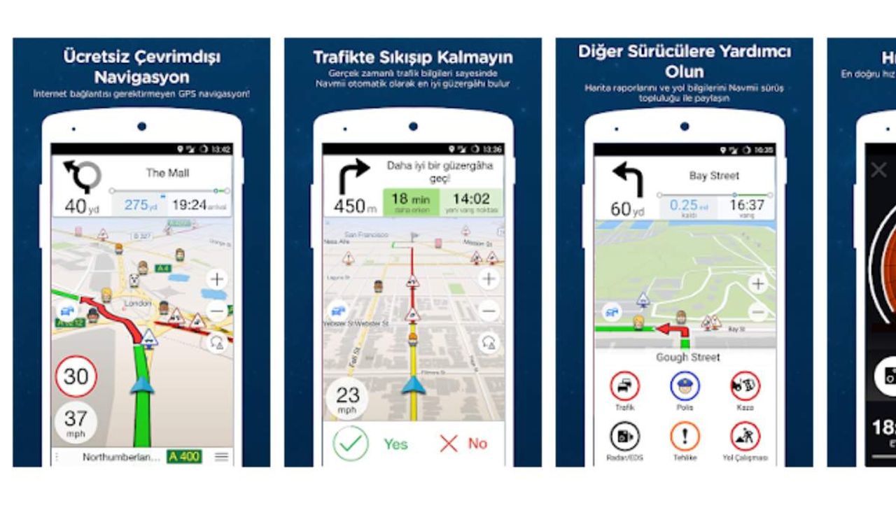 Navmii GPS Dünya (Navfree)