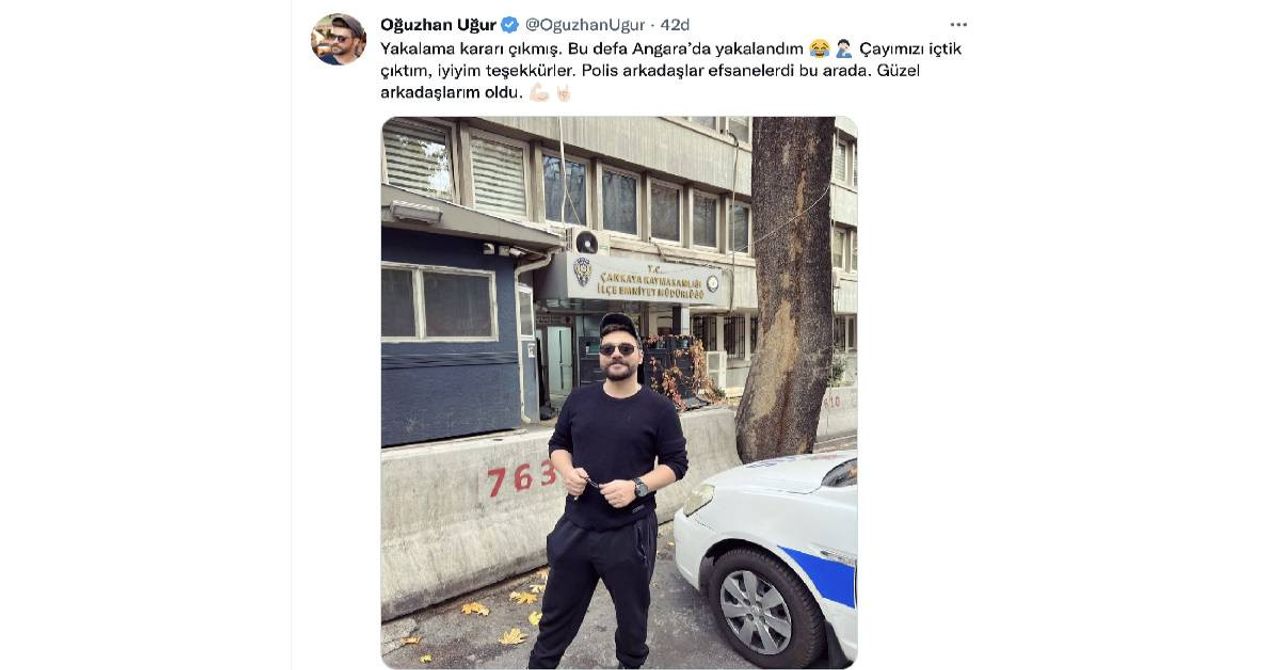Oğuzhan Uğur Gözaltı Oğuzhan Uğur Gözaltı