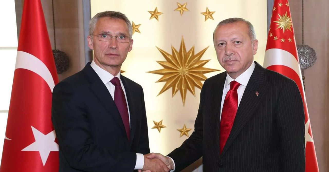 Recep Tayyip Erdoğan Jens Stoltenberg Recep Tayyip Erdoğan Jens Stoltenberg