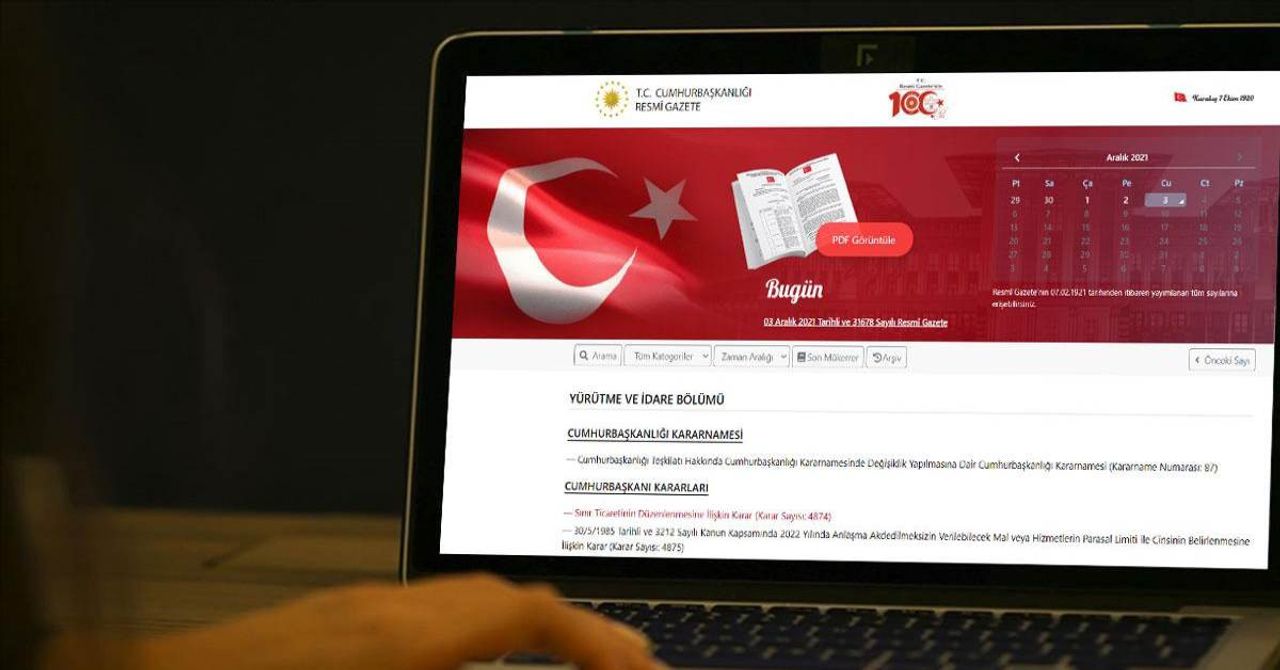 Resmi Gazete atama Resmi Gazete atama