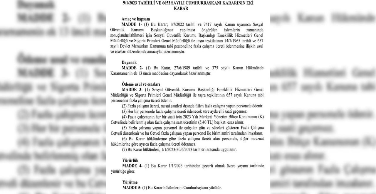 Resmi Gazete’de yayımlandı Resmi Gazete’de yayımlandı