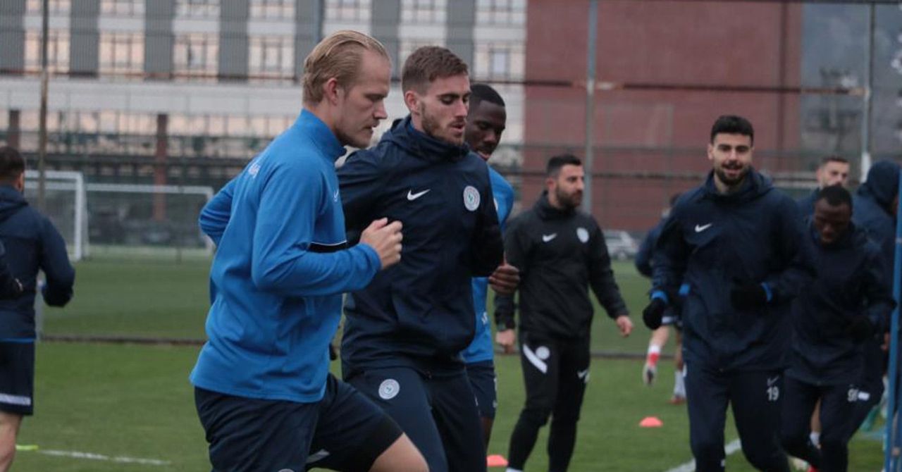 Rizespor hazırlıklar Rizespor hazırlıklar