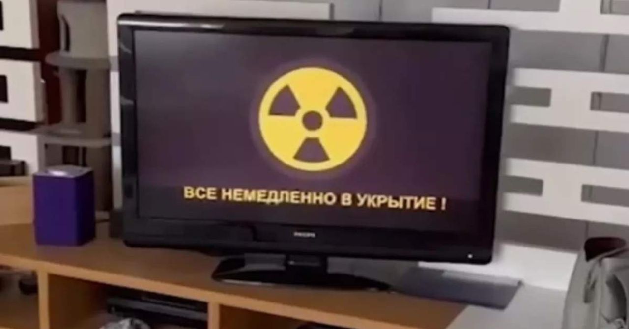 Rus Televizyonu Nükleer Saldırı Rus Televizyonu Nükleer Saldırı