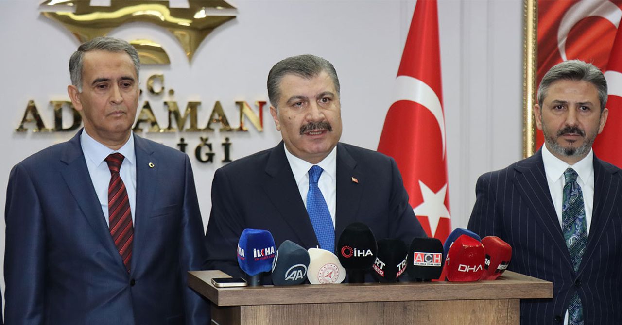 Sağlık Bakanı Fahrettin Koca Sağlık Bakanı Fahrettin Koca
