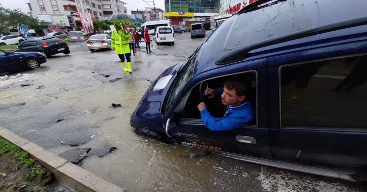 Samsun Sağanak Yağış-1 Samsun Sağanak Yağış-1
