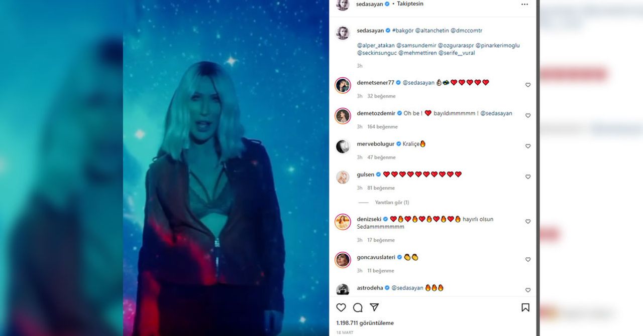 Seda Sayan sosyal medya paylaşımı Seda Sayan sosyal medya paylaşımı