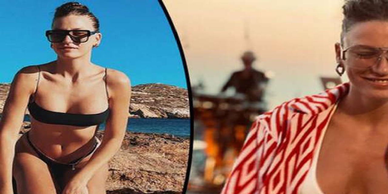 Serenay Sarıkaya tatil pozları Serenay Sarıkaya tatil pozları