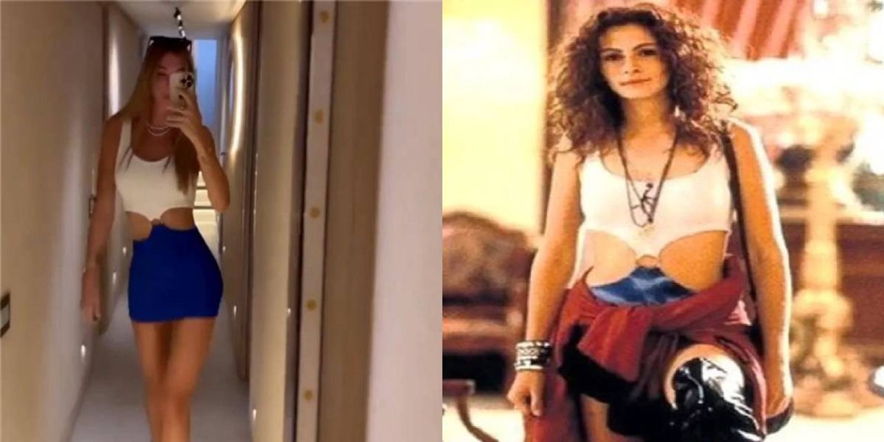 Şeyma Subaşı Julia Roberts Elbisesi Giydi