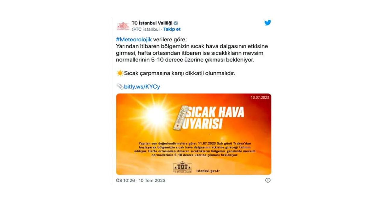 Sıcak Hava Dalgası Sıcak Hava Dalgası