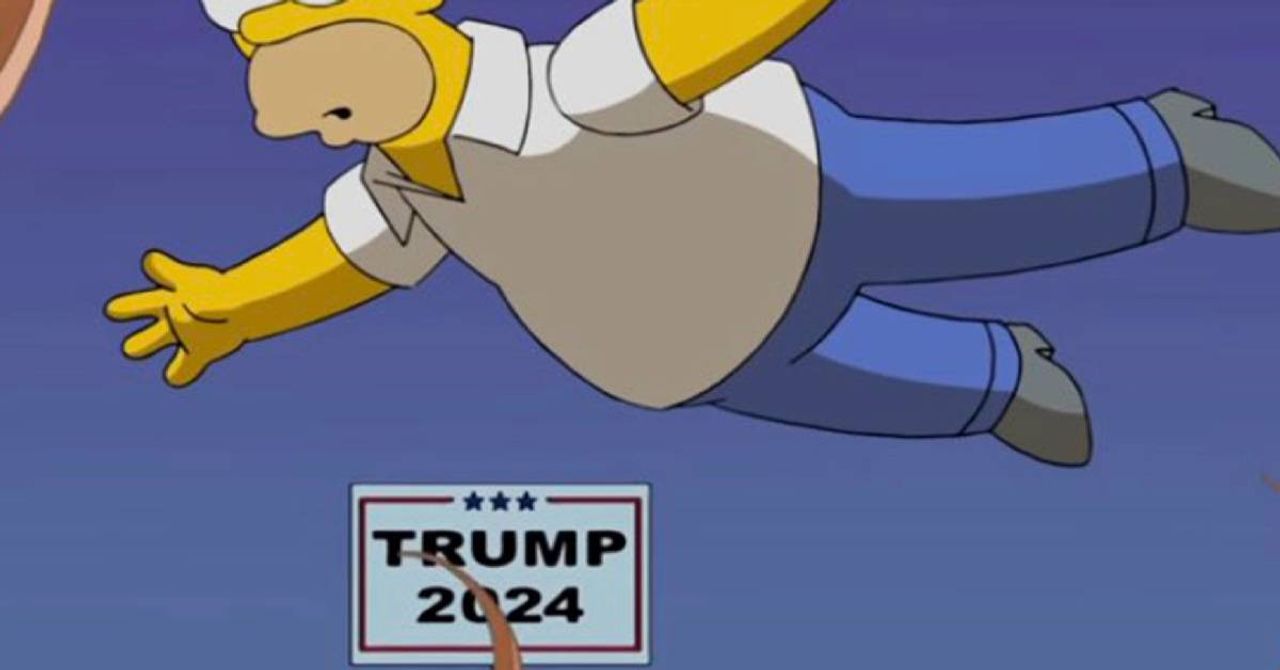 Simpsonlar Donald Trump