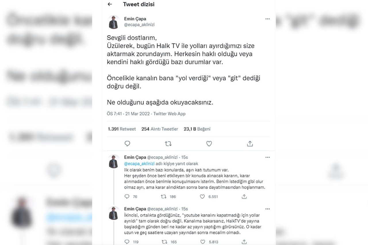 Emin Çapa Halk TV