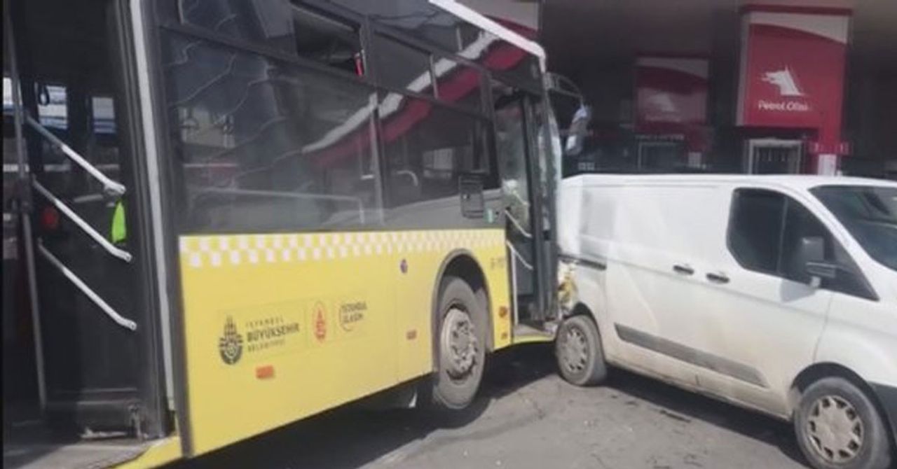 Son dakika: Sürücüsü kalp krizi geçiren İETT otobüsü kaza yaptı!