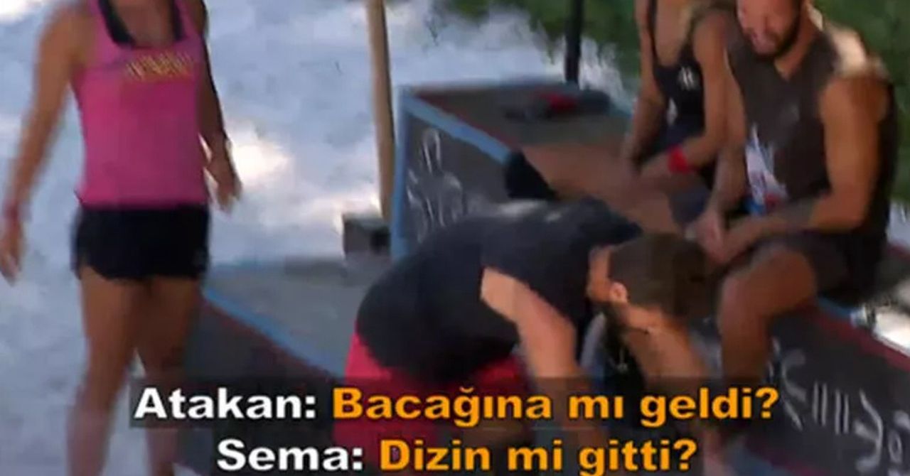 Survivor Adem sakatlandı Survivor Adem sakatlandı
