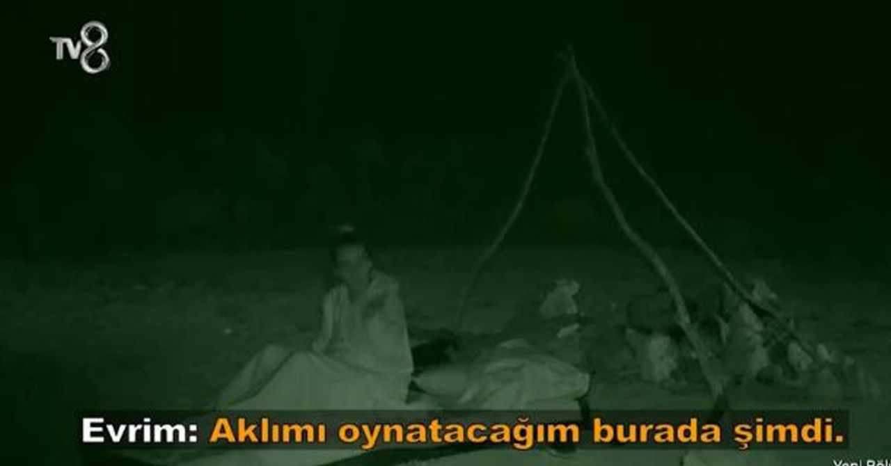 Survivor Evrim korku dolu anlarını anlattı Survivor Evrim korku dolu anlarını anlattı