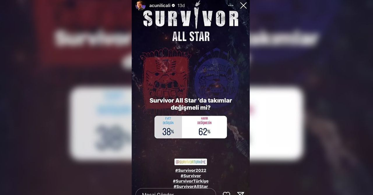 Survivorda yeni takımlar belli oldu Survivorda yeni takımlar belli oldu