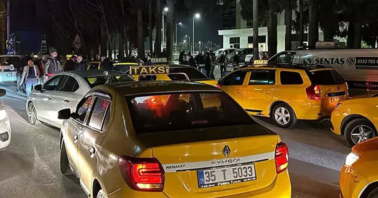 Taksici Oğuz Ergen İzmir de öldürüldü Taksici Oğuz Ergen İzmir de öldürüldü