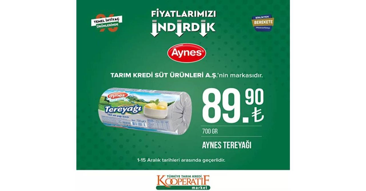 Tarım Kredi İndirim-1 Tarım Kredi İndirim-1