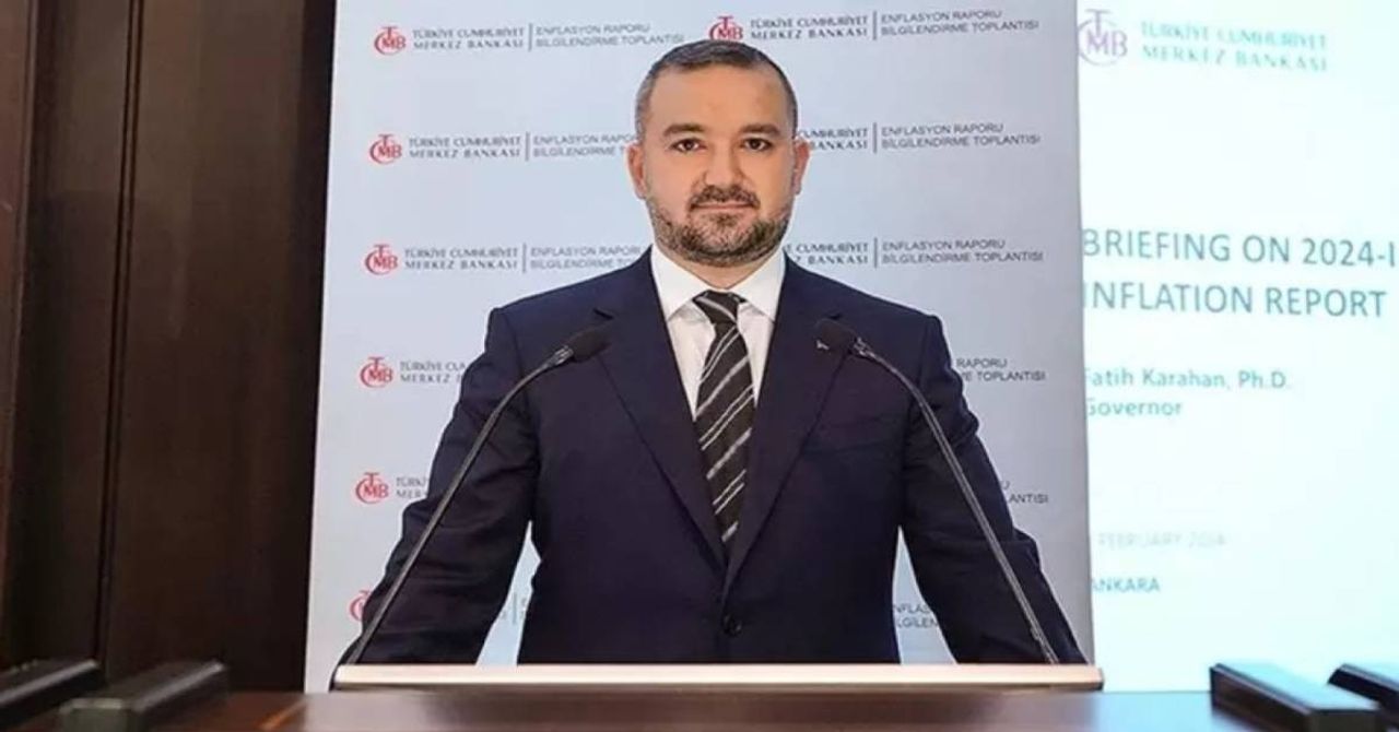 TCMB Başkanı Fatih Karahan TCMB Başkanı Fatih Karahan
