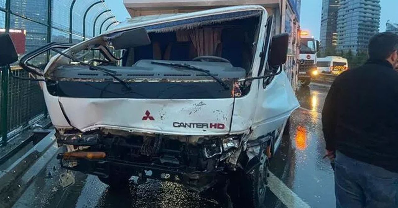 TEM Otoyolu kaza Bağcılar TEM Otoyolu kaza Bağcılar