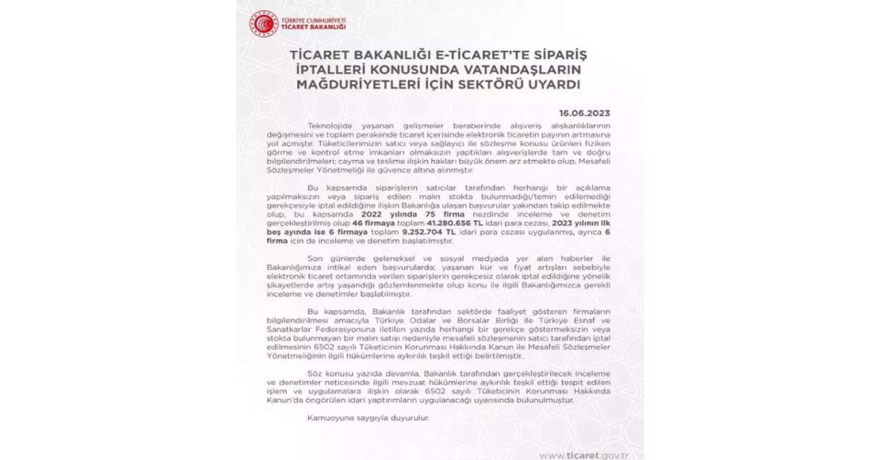 Ticaret Bakanlığı E Ticaret Ticaret Bakanlığı E Ticaret