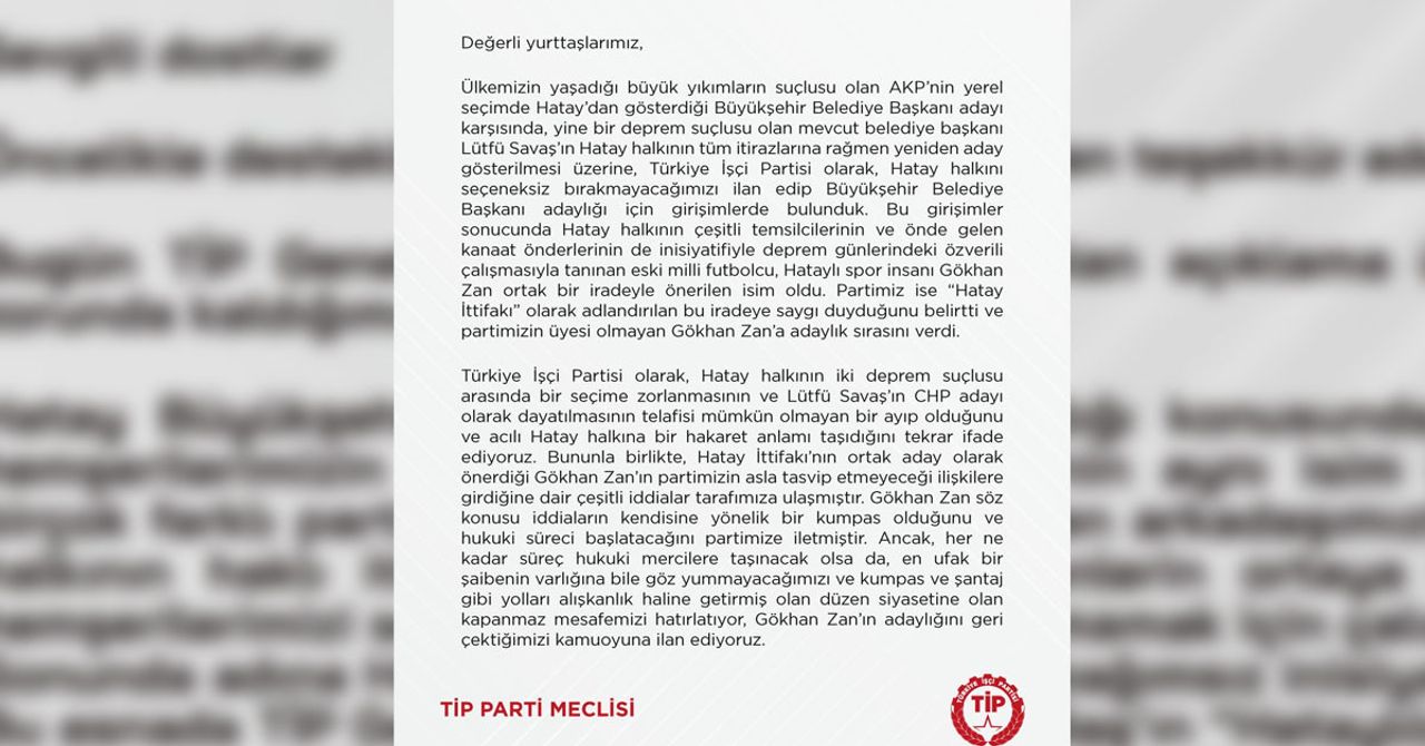 TİP ve Gökhan Zan TİP ve Gökhan Zan