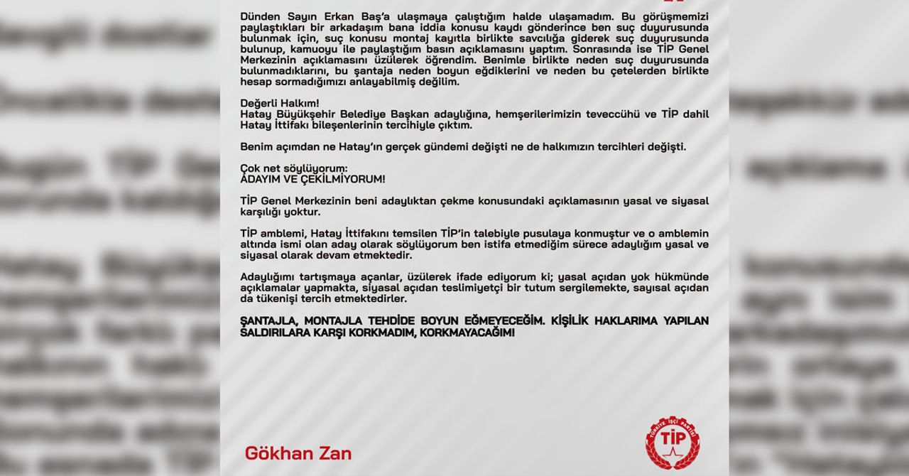 TİP ve Gökhan Zan TİP ve Gökhan Zan