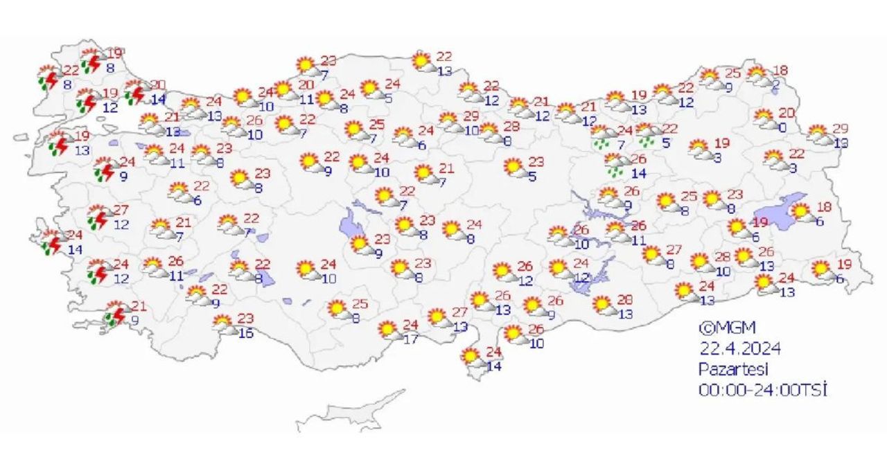Toz taşınımı ve yağmur geliyor: Meteoroloji’den kıyı bölgelere uyarı Toz taşınımı ve yağmur geliyor: Meteoroloji’den kıyı bölgelere uyarı