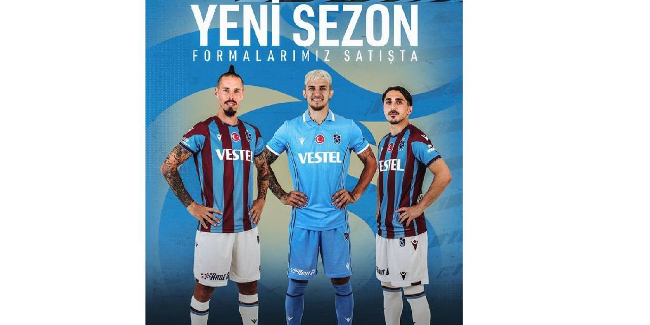 Trabzonspor Yeni Sezon Formaları Satışta Trabzonspor Yeni Sezon Formaları Satışta