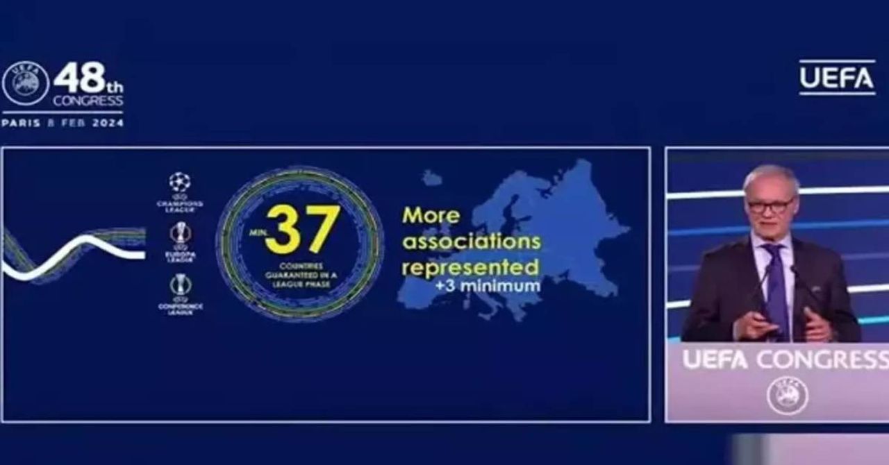 UEFA Şampiyonlar Ligi yeni format UEFA Şampiyonlar Ligi yeni format