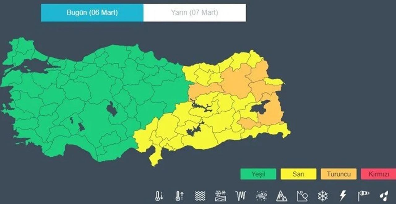 Ülke genelinde yağışlar kendini gösterecek Ülke genelinde yağışlar kendini gösterecek