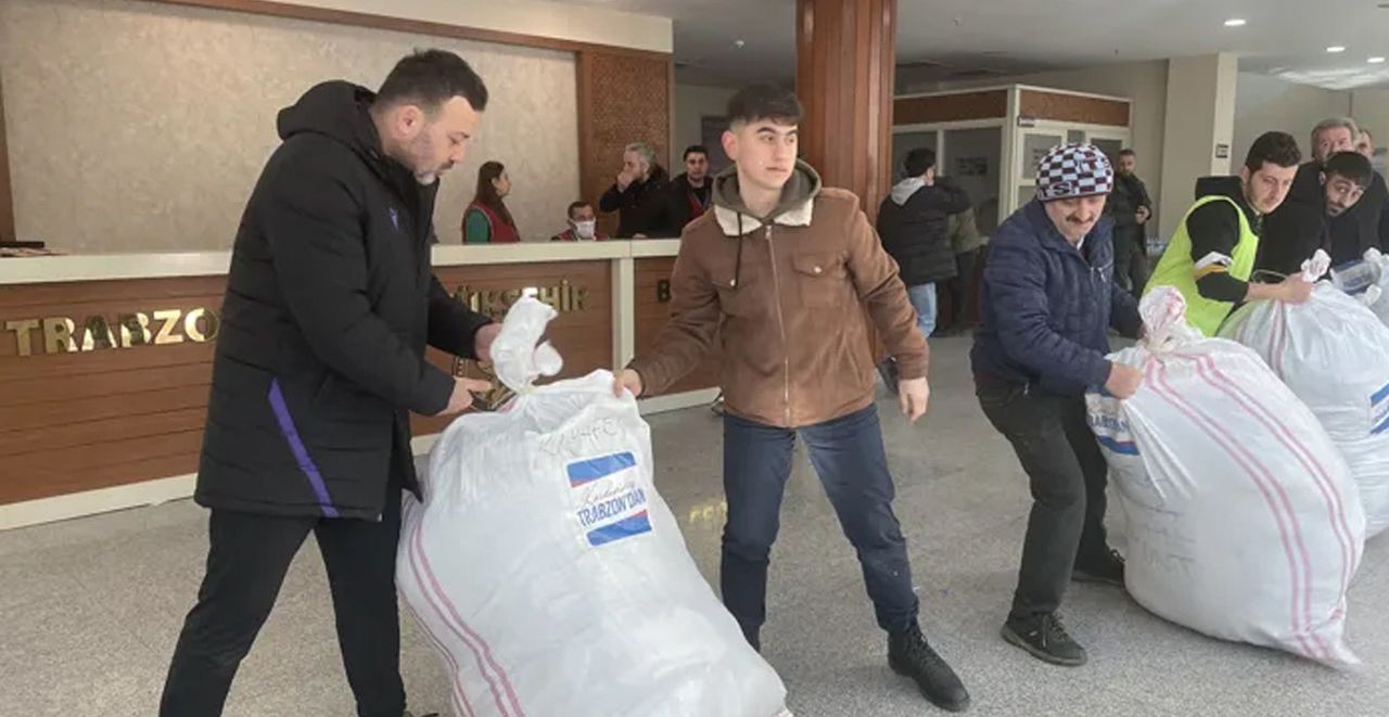 Ülkenin dört bir yanından yardım destekleri geldi Ülkenin dört bir yanından yardım destekleri geldi