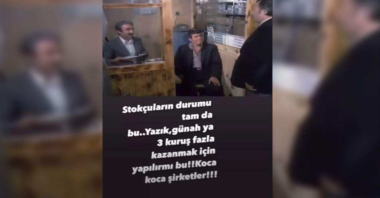 Alişan yağ stokçuluğuna isyan etti Alişan yağ stokçuluğuna isyan etti