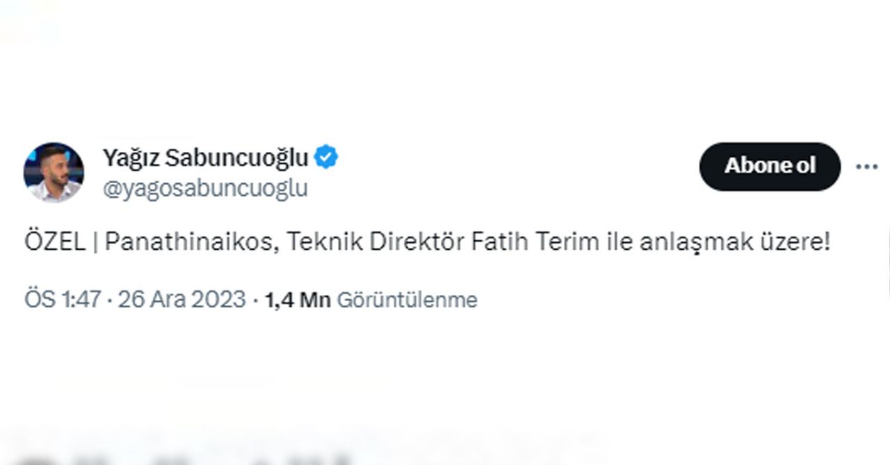 Yağız Sabuncuoğlu Yağız Sabuncuoğlu