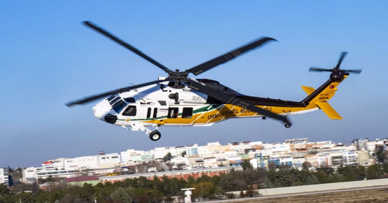 Yangın Söndürme Helikopteri Yangın Söndürme Helikopteri