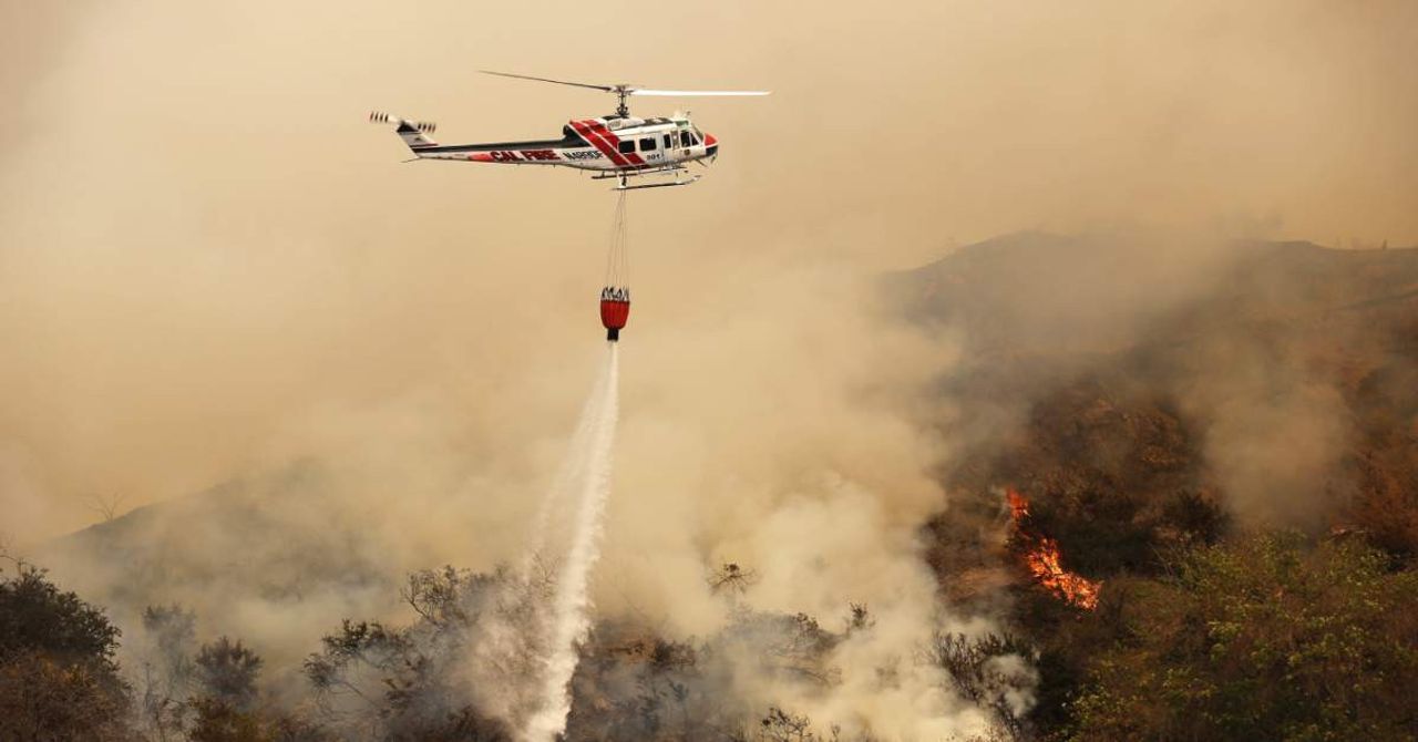 Yangın Söndürme Helikopteri Yangın Söndürme Helikopteri