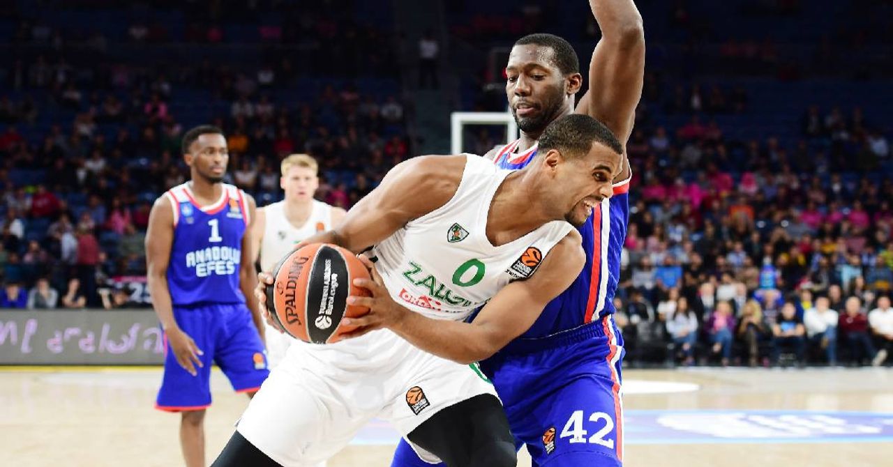 Zalgris Kaunas Anadolu Efes Maçı-1 Zalgris Kaunas Anadolu Efes Maçı-1