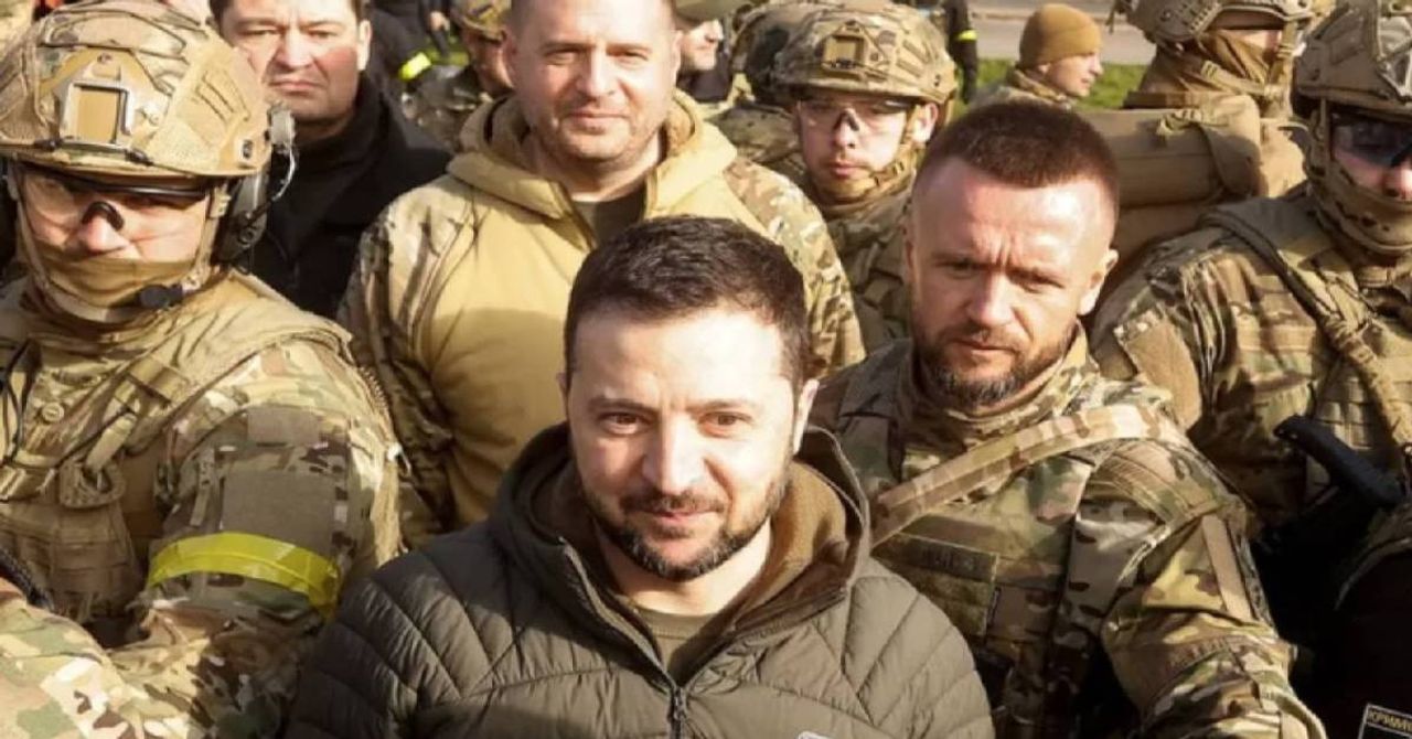 Zelenskiy Herson Ziyareti