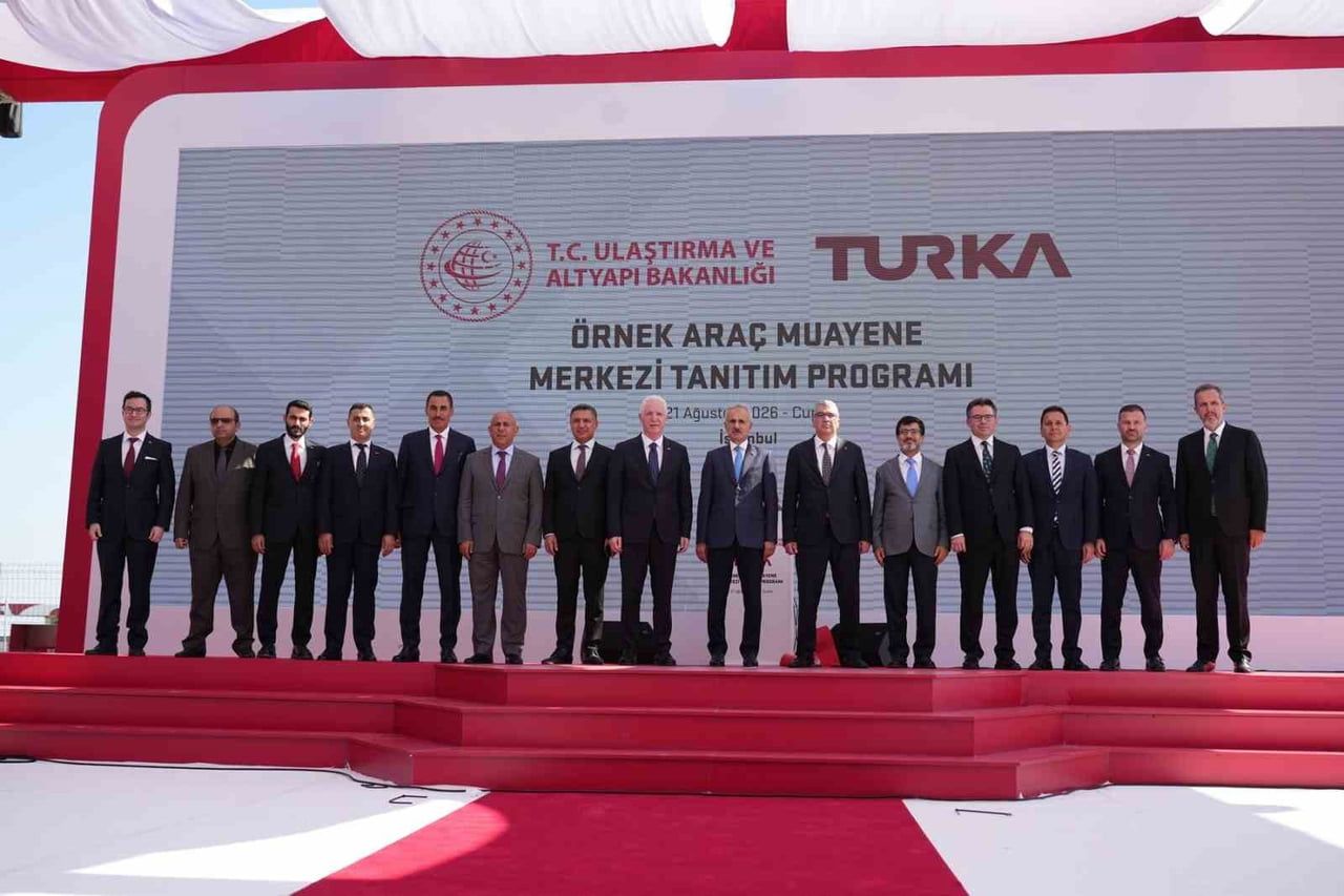 TURKA, YENİ NESİL ARAÇ MUAYENE MERKEZİ AÇILIŞINDA KONUŞAN ULAŞTIRMA VE ALTYAPI BAKANI ABDULKADİR...