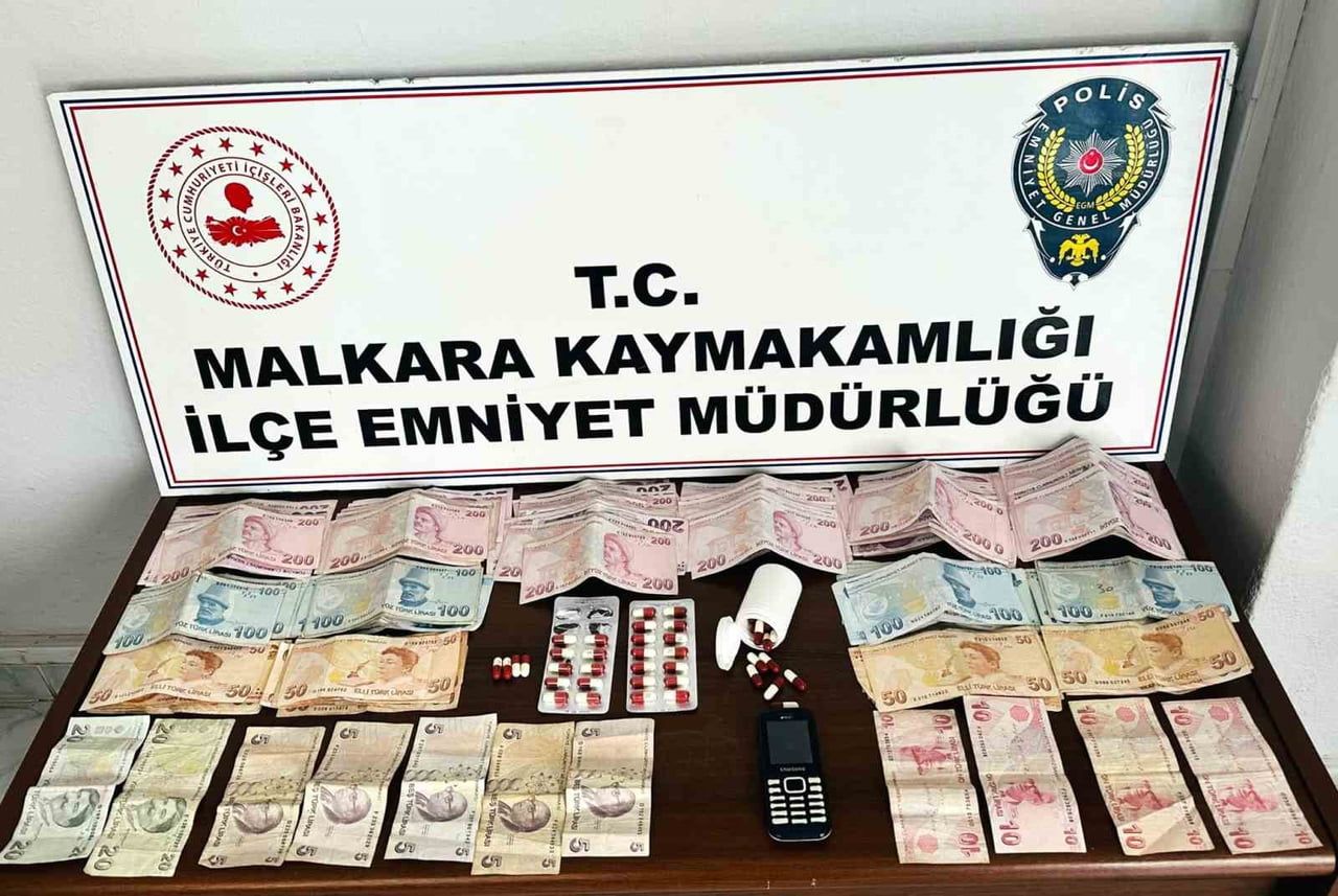 TEKİRDAĞ'IN MALKARA İLÇESİNDE POLİS EKİPLERİNİN TAKİBİ SONUCU GERÇEKLEŞTİRİLEN ÇALIŞMADA 211 ADET...