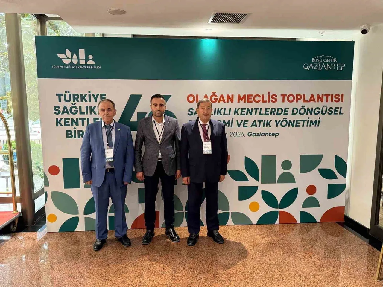 DARENDE BELEDİYE BAŞKANI BOZKURT, SAĞLIKLI KENTLER TOPLANTISINA KATILDI
