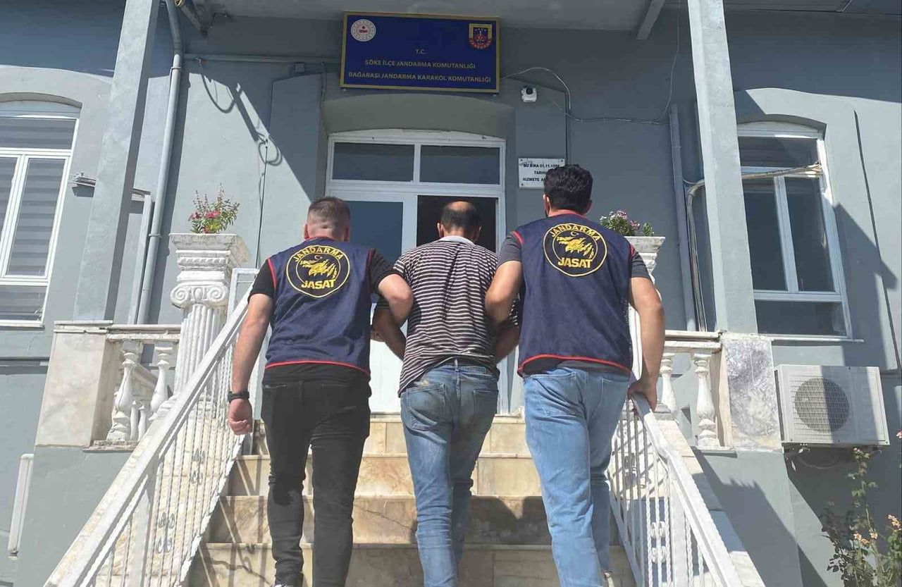 AYDIN'IN SÖKE İLÇESİNDE HAKKINDA HIRSIZLIK SUÇUNDAN 5 YIL 2 AY 15 GÜN KESİNLEŞMİŞ HAPİS CEZASI...