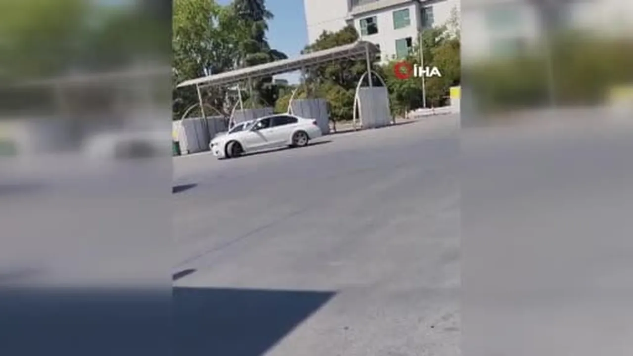 Zeytinburnu’nda drift yapan sürücüye 140 bin lira ceza