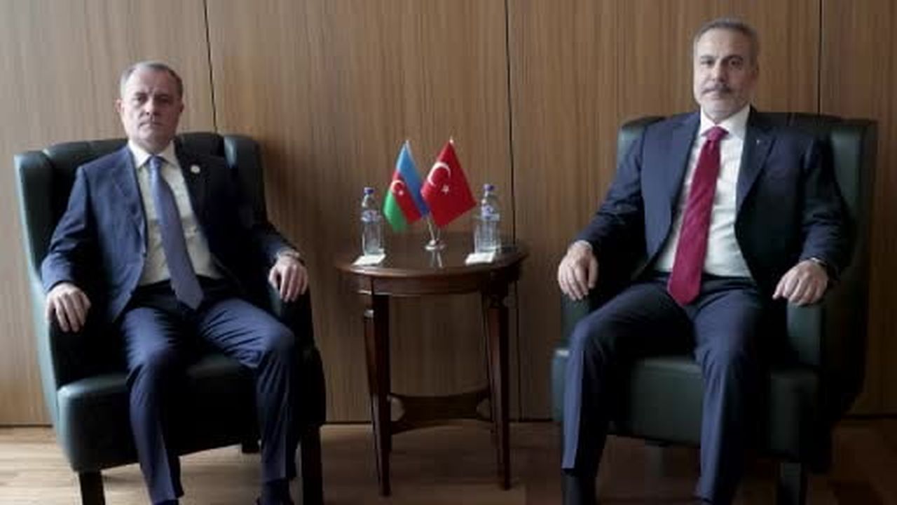 Bakan Fidan, Azerbaycanlı mevkidaşı Bayramov ile görüştü