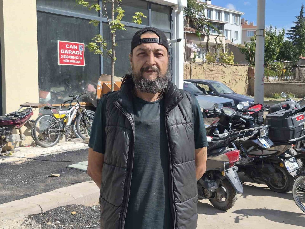 MOTOSİKLET TAMİRCİSİ CENGİZ CAN