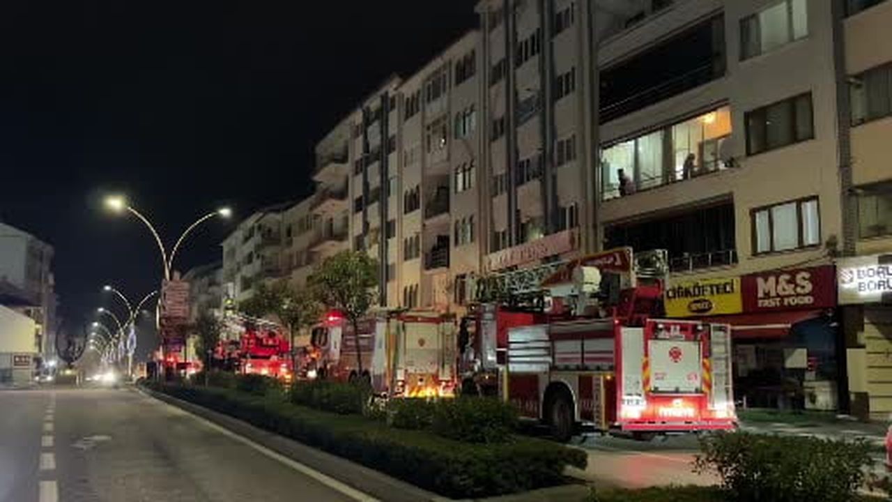 ‘Çatı yangını' ihbarı ekipleri harekete geçirdi