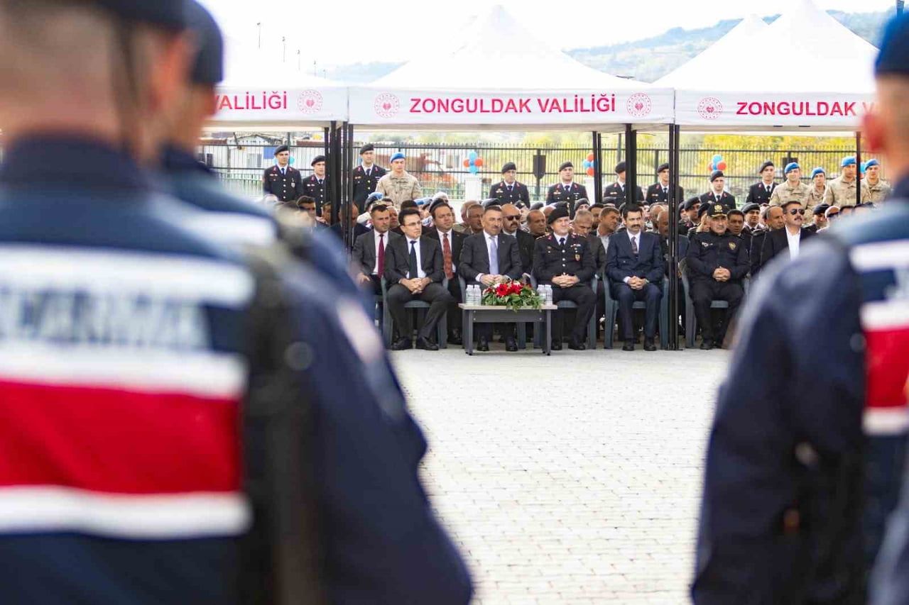 ZONGULDAK’IN DEVREK İLÇESİNE BAĞLI ÇAYDEĞİRMENİ BELDESİNDE YAPIMI TAMAMLANAN JANDARMA KARAKOL...