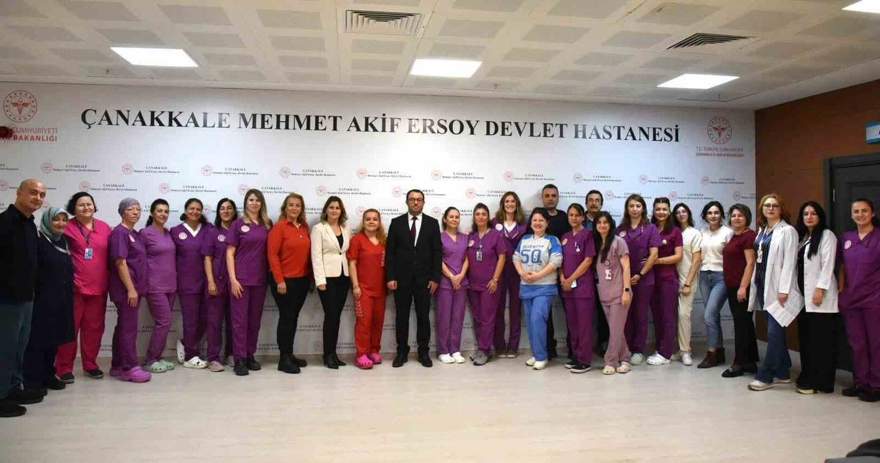 MEHMET AKİF ERSOY ÇANAKKALE DEVLET HASTANESİNİN SEZARYEN ORANLARININ TÜRKİYE ORTALAMASININ ALTINDA...